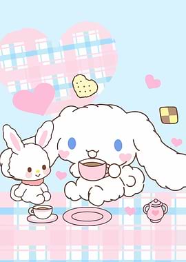 Cinnamoroll and Friend Tea Party