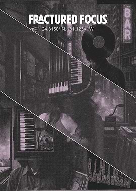 Fractured Focus Music Collage