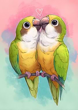 Two Birds in Love