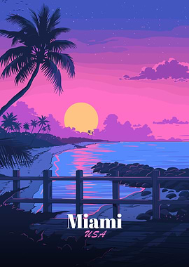 Miami Beach Sunset