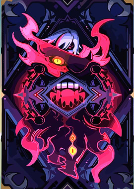 Abstract Monster Illustration