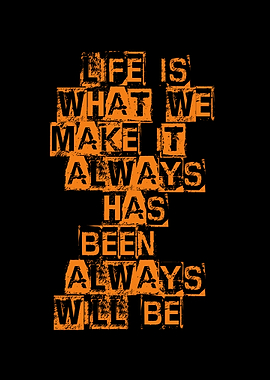 Inspirational Quote on Life