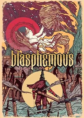 Blasphemous Game Illustration