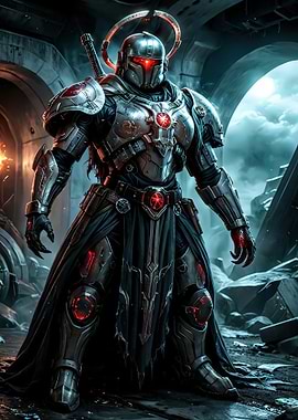 Futuristic Armored Warrior