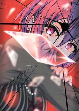 Anime Girl with Crystal Shard