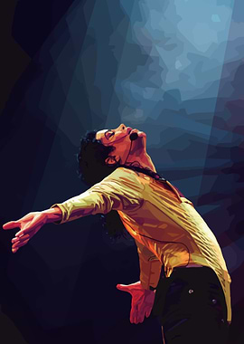 Michael Jackson Digital Art Portrait