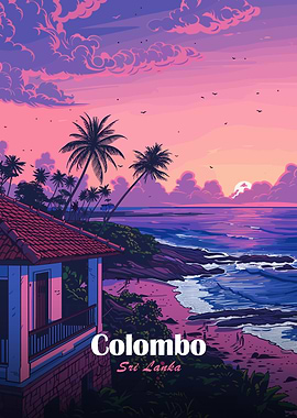 Colombo, Sri Lanka Coastal View