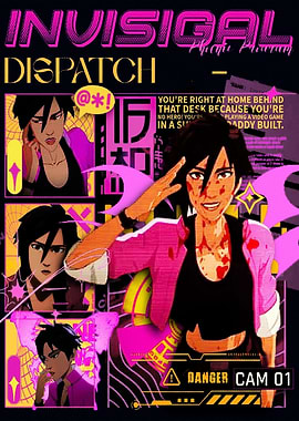 Invisigal Dispatch Animated Character Portrait