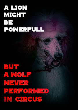 A quote about wolf