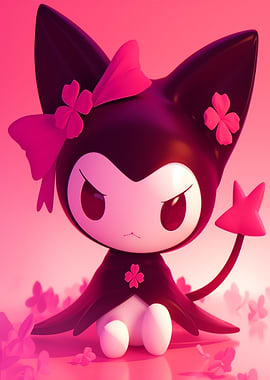 Kuromi in Pink