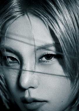 Monochrome Portrait of Itzy Yeji