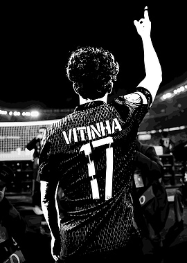 No 17 Celebration Black and White