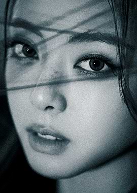 Monochrome Portrait of Itzy Yuna