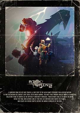 Risk of Rain 2 Game Poster