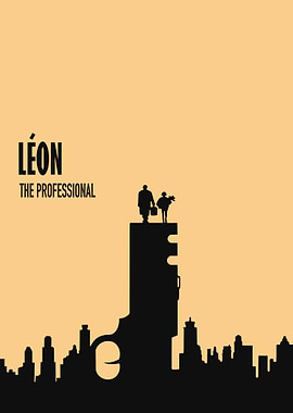 Léon: The Professional Minimalist Poster