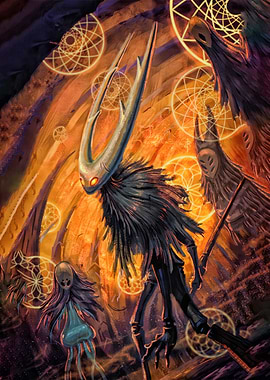 Hollow Knight Characters Digital Art