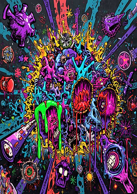 Psychedelic Monster Mashup