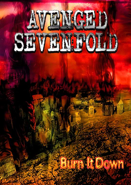 Avenged Sevenfold Burn It Down Artwork
