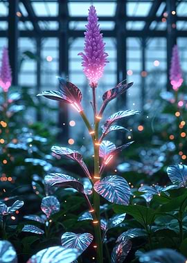Floral Bioluminescent Conservatory