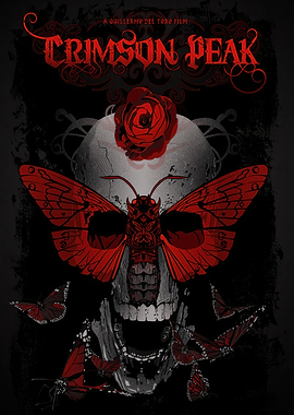 Crimson Peak Movie Poster Art