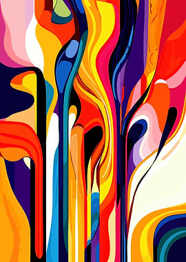 Colorful Abstract Swirls