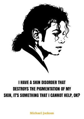 Michael Jackson quote portrait