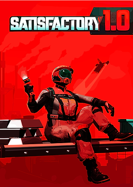Satisfactory 1.0 Game Cover Art
