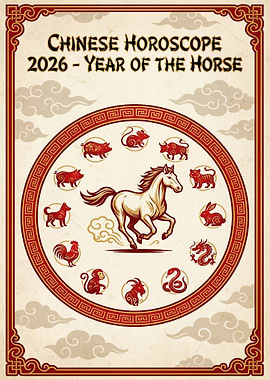 Chinese Horoscope 2026 - Year of Horse
