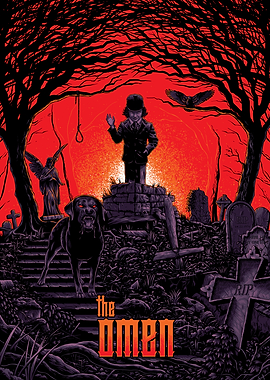 The Omen Movie Poster Art