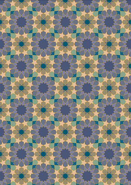 Geometric Star Pattern