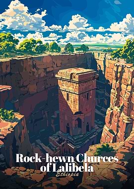Rock-hewn Churches of Lalibela, Ethiopia