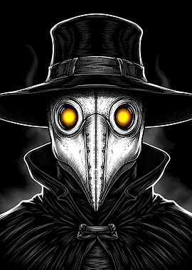 Plague Doctor Illustration