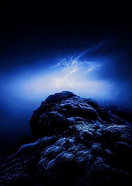 Blue Mountain Landscape