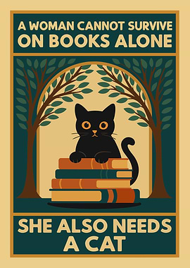 Books and Cats