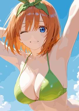 Yotsuba Nakano in Bikini