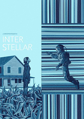 Interstellar Movie Poster Art