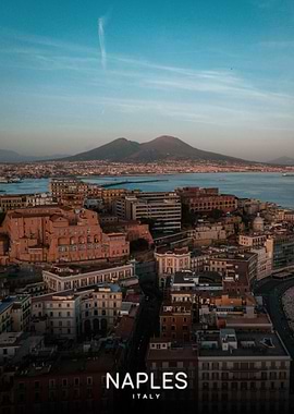 Naples, Italy cityscape