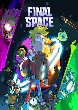 Final Space Cartoon Poster