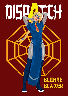 Blonde Blazer Dispatch Illustration