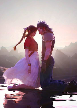 Aerith and Zack Fair Together