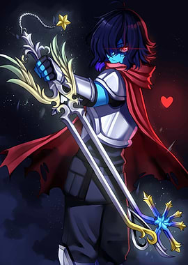 Kris Deltarune with Keyblade