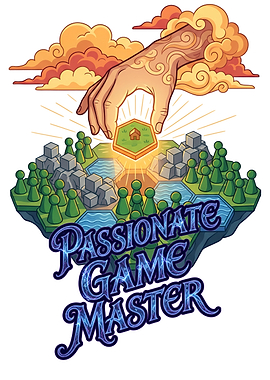 Passionate Game Master Board Game Illustration