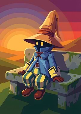 Vivi Ornitier on a bench