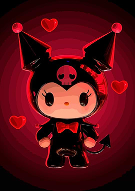 Kuromi Devilish Charm
