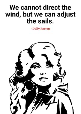 Dolly Parton Quote Art