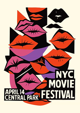 NYC Movie Festival Poster Art