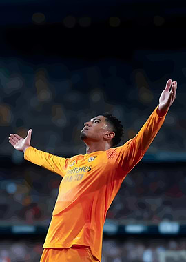 jude bellingham Celebrating