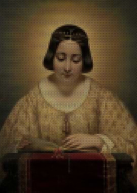 Countess de Pagès, née de Cornellan, as St Catherine