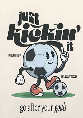 Just Kickin' It Soccer Cartoon