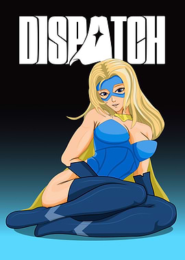 Dispatch Superheroine blonde blazer